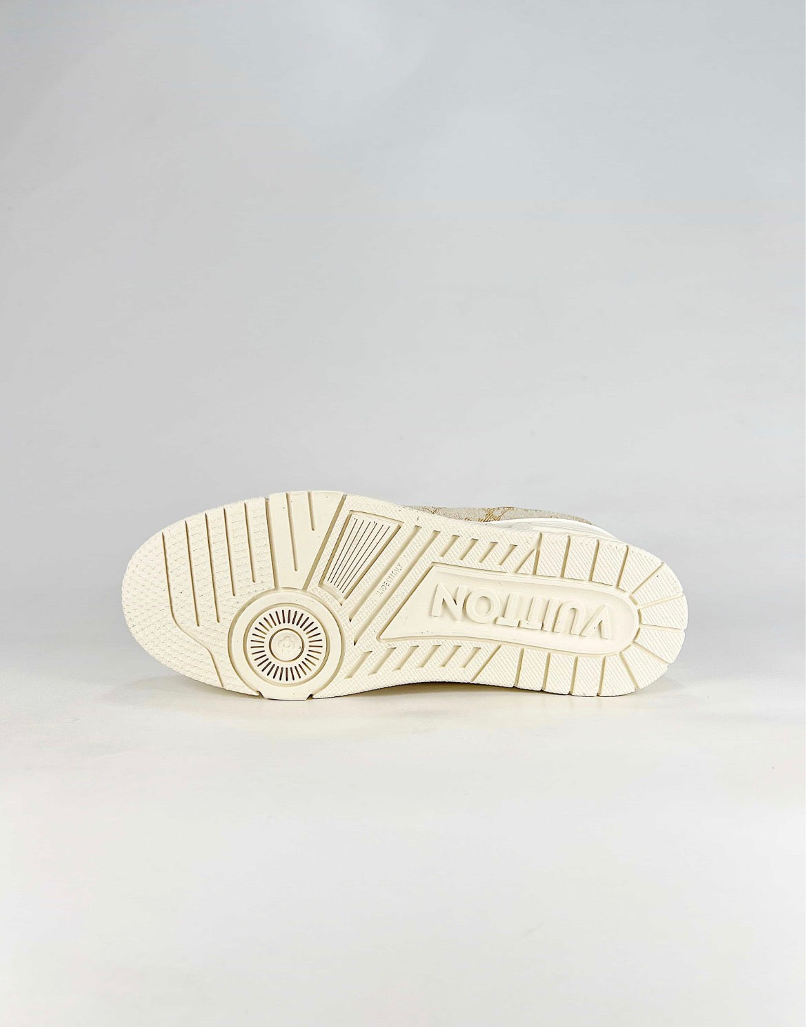 Louis Vuitton LV Trainer (Beige Monogram Denim)