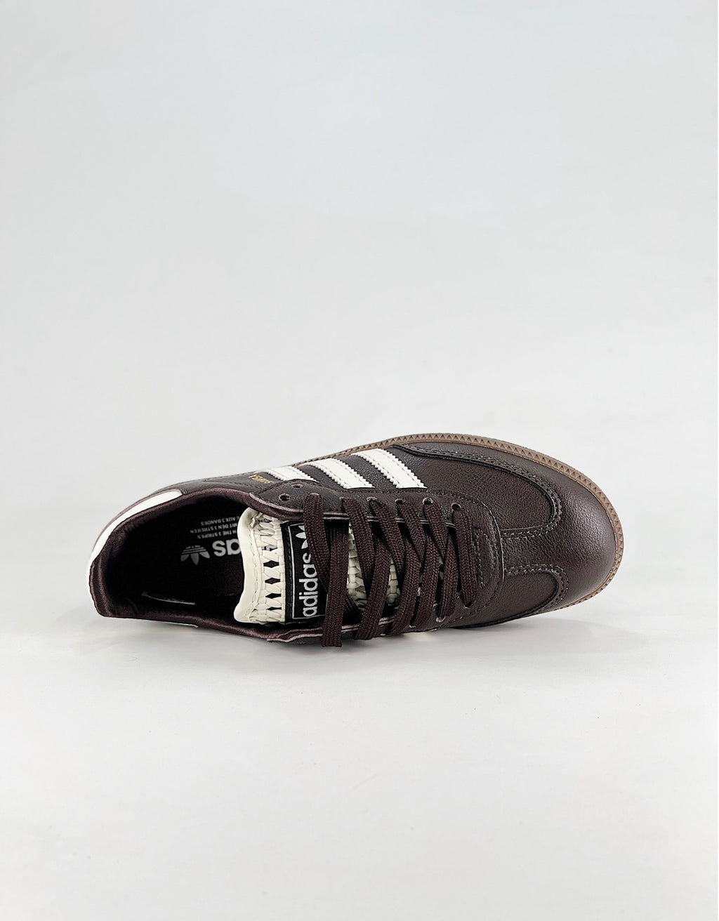 the Adidas Samba OG "Aurora Coffee" (Dark Brown)