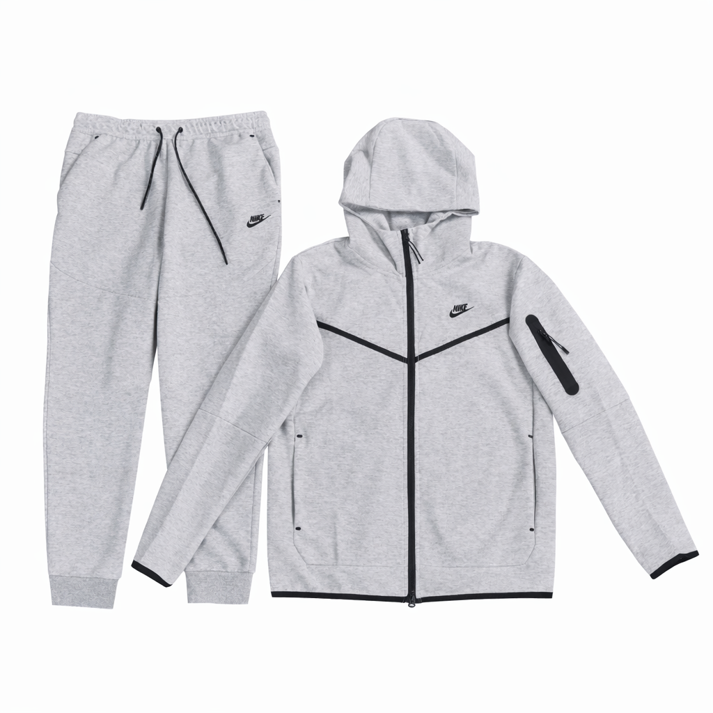 Nike Sportswear Tech Fleece Windrunner Full-Zip Hoodie (Gray)