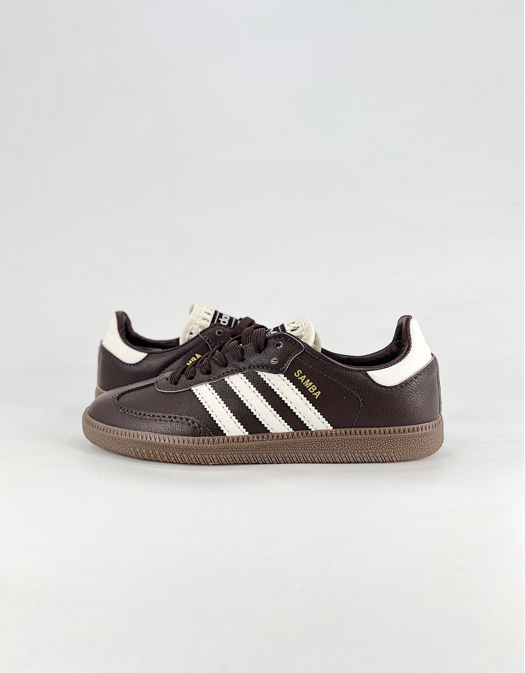 the Adidas Samba OG "Aurora Coffee" (Dark Brown)
