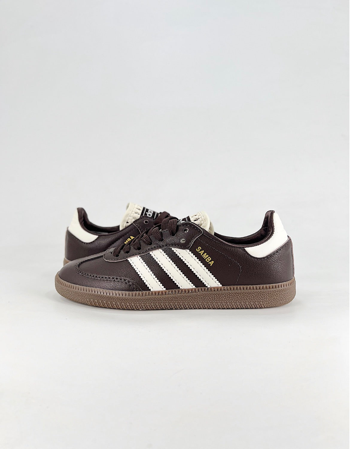 the Adidas Samba OG "Aurora Coffee" (Dark Brown)
