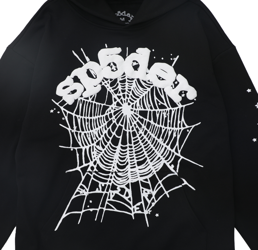 Sp5der OG Web Hoodie (Black)