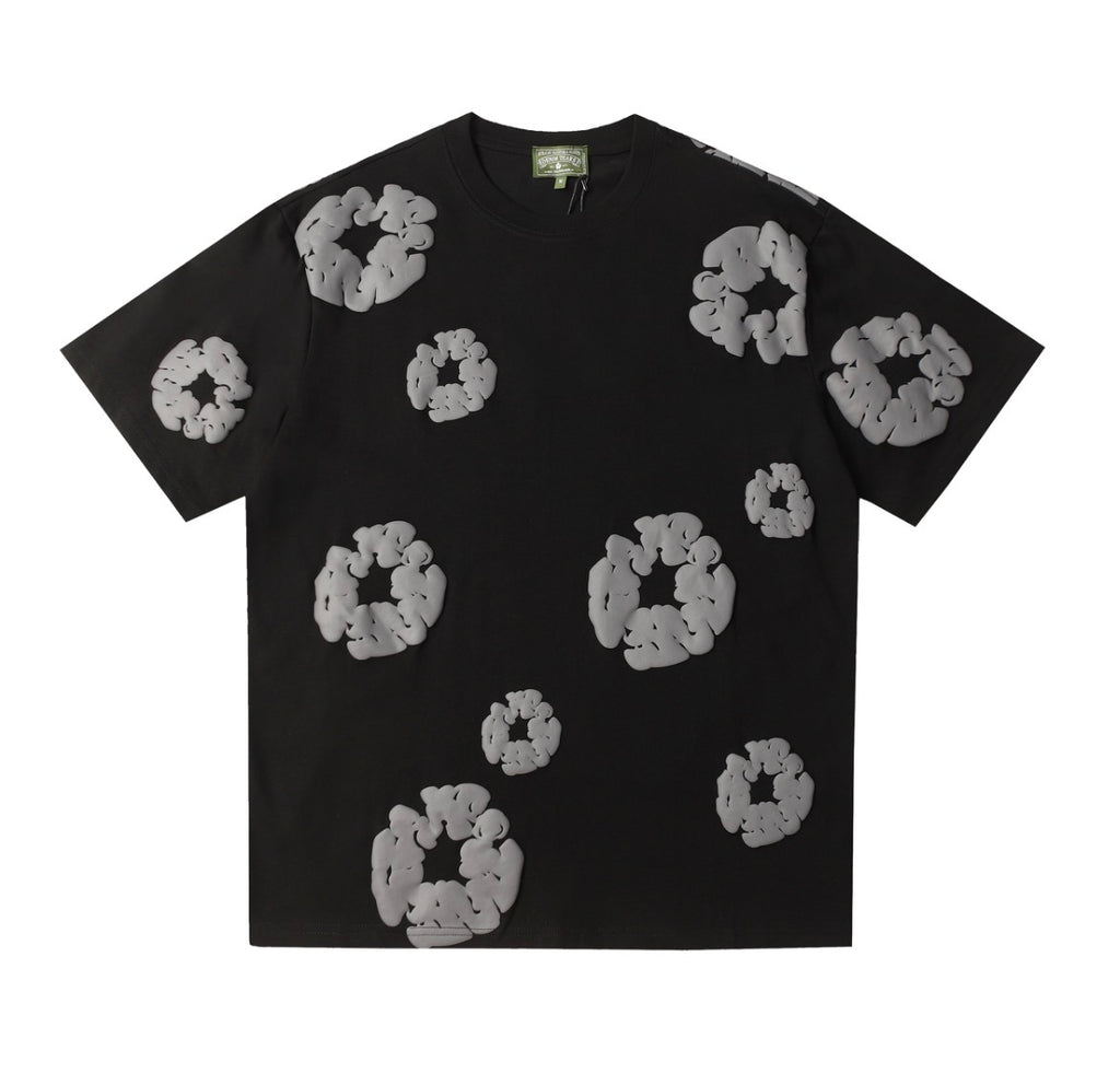 Denim Tears Cotton Wreath T-Shirt (Light Black)