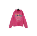 Sp5der Web Graphic Hoodie (Pink)