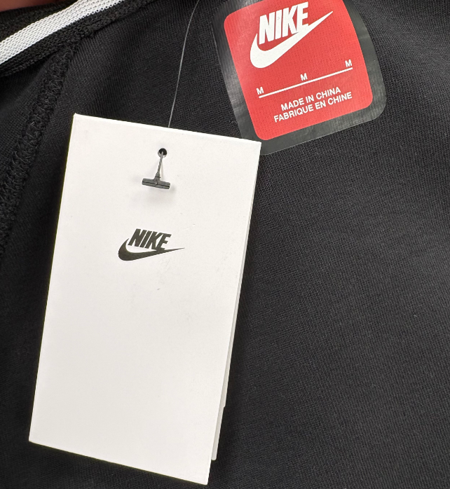 Nike Sportswear Tech Fleece Reflective Full-Zip Hoodie & Jogger Set (Black/Bemis Silver)