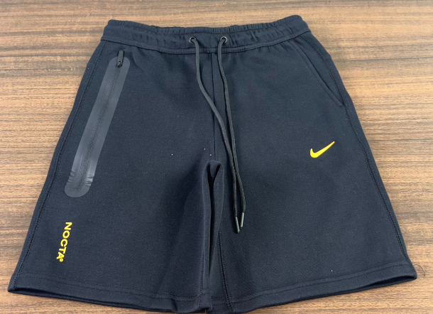 Nike x NOCTA Cardinal Fleece Shorts (Black/Yellow)
