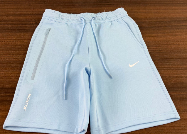 Nike x NOCTA Cardinal Fleece Shorts (Icy Blue/White)