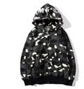 A Bathing Ape Shark Full-Zip Hoodie (Black City Camo)