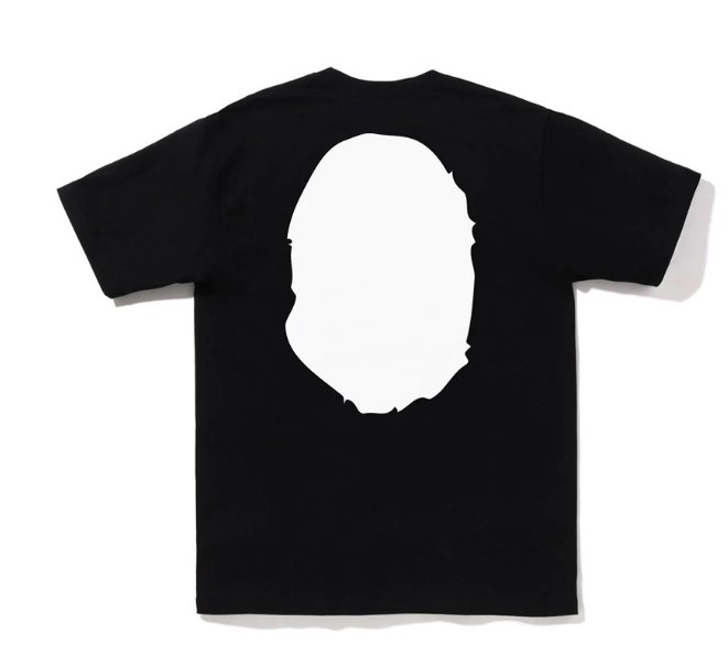 A Bathing Ape Big Ape Head Tee (Black)