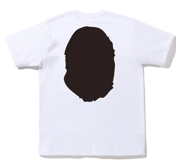 A Bathing Ape Big Ape Head Tee (White)