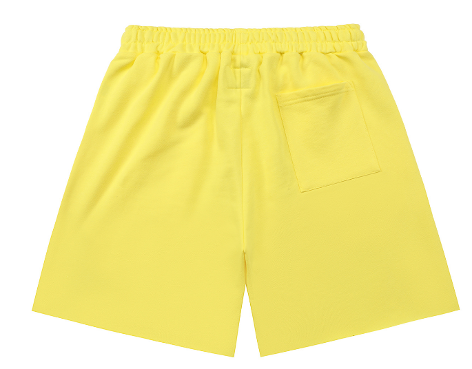 Sp5der OG Web Sweat Shorts (Yellow/White)