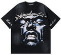 Hellstar Studios "Luke 19:41" Jesus Tee (Black Washed)