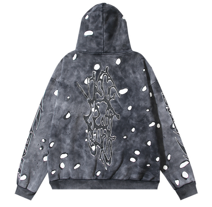 Hellstar Studios "No Guts No Glory" Hoodie (Grey)