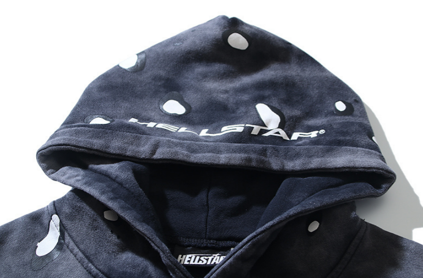 Hellstar Studios "No Guts No Glory" Hoodie (Grey)