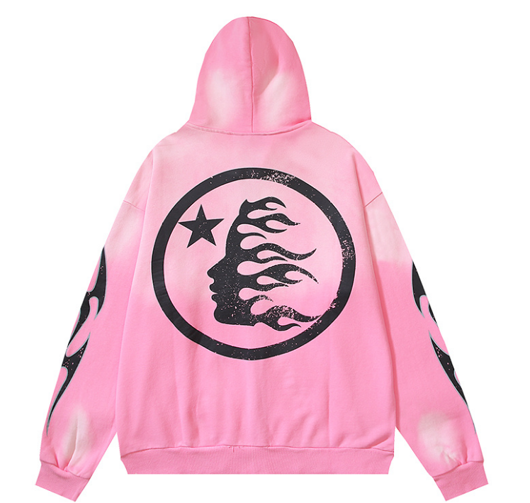 Hellstar Studios "Path to Paradise" Sport Full-Zip Hoodie (Pink)