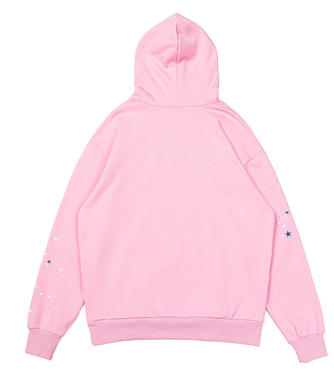 Sp5der OG Web Pullover Hoodie (Pink)