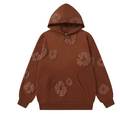 Denim Tears Cotton Wreath Allover Hoodie (Brown)
