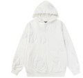 Denim Tears Cotton Wreath Allover Hoodie (Tonal White)