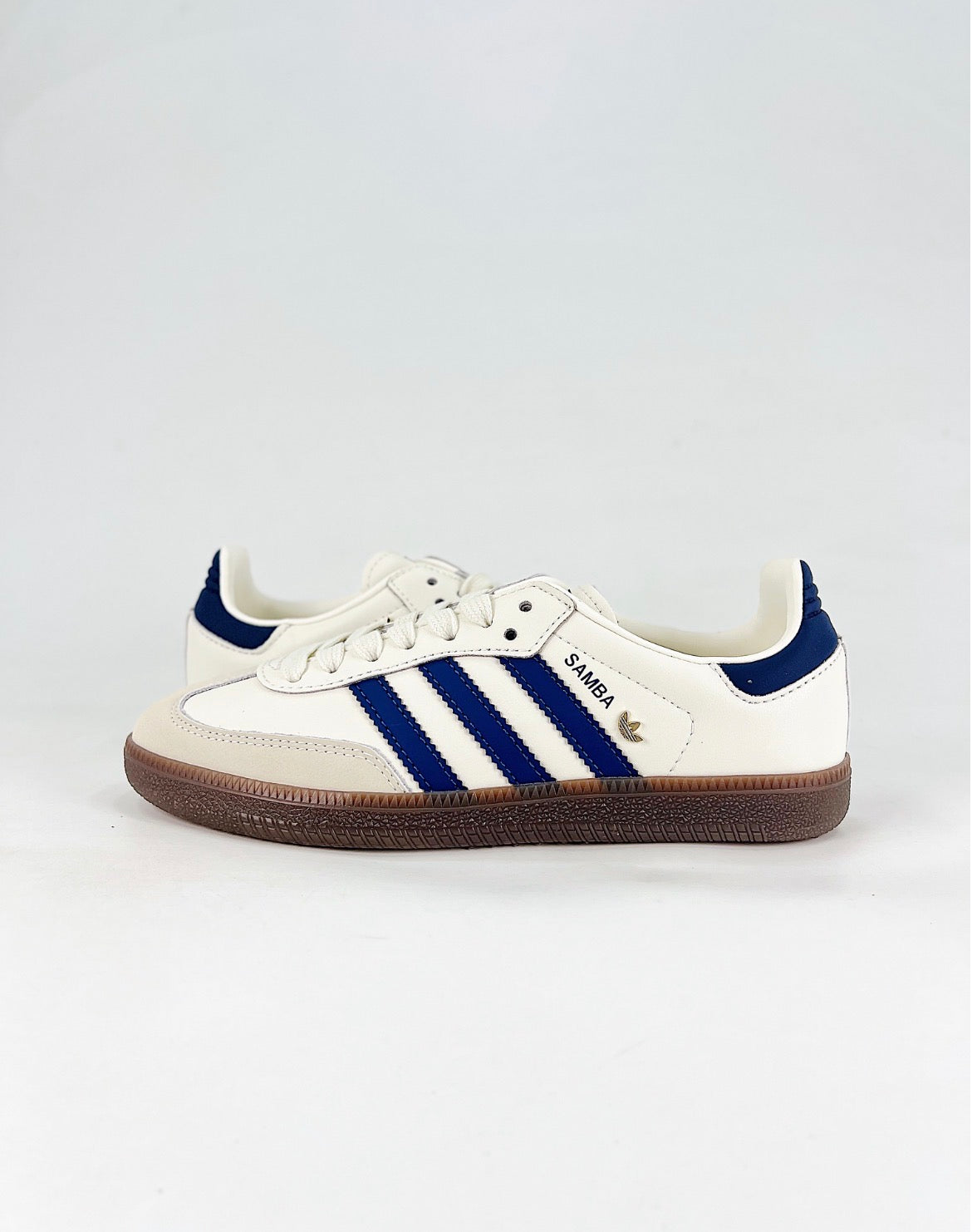 Adidas Samba OG (Cloud White/Royal Blue/Gum)