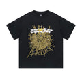 Sp5der OG Web Graphic T-Shirt (Black/Gold)