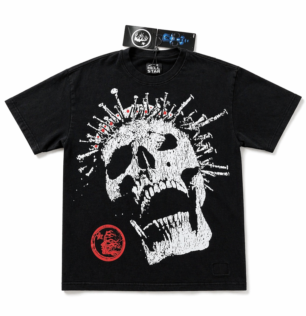 Hellstar Crowned Skull T-shirt (Black)