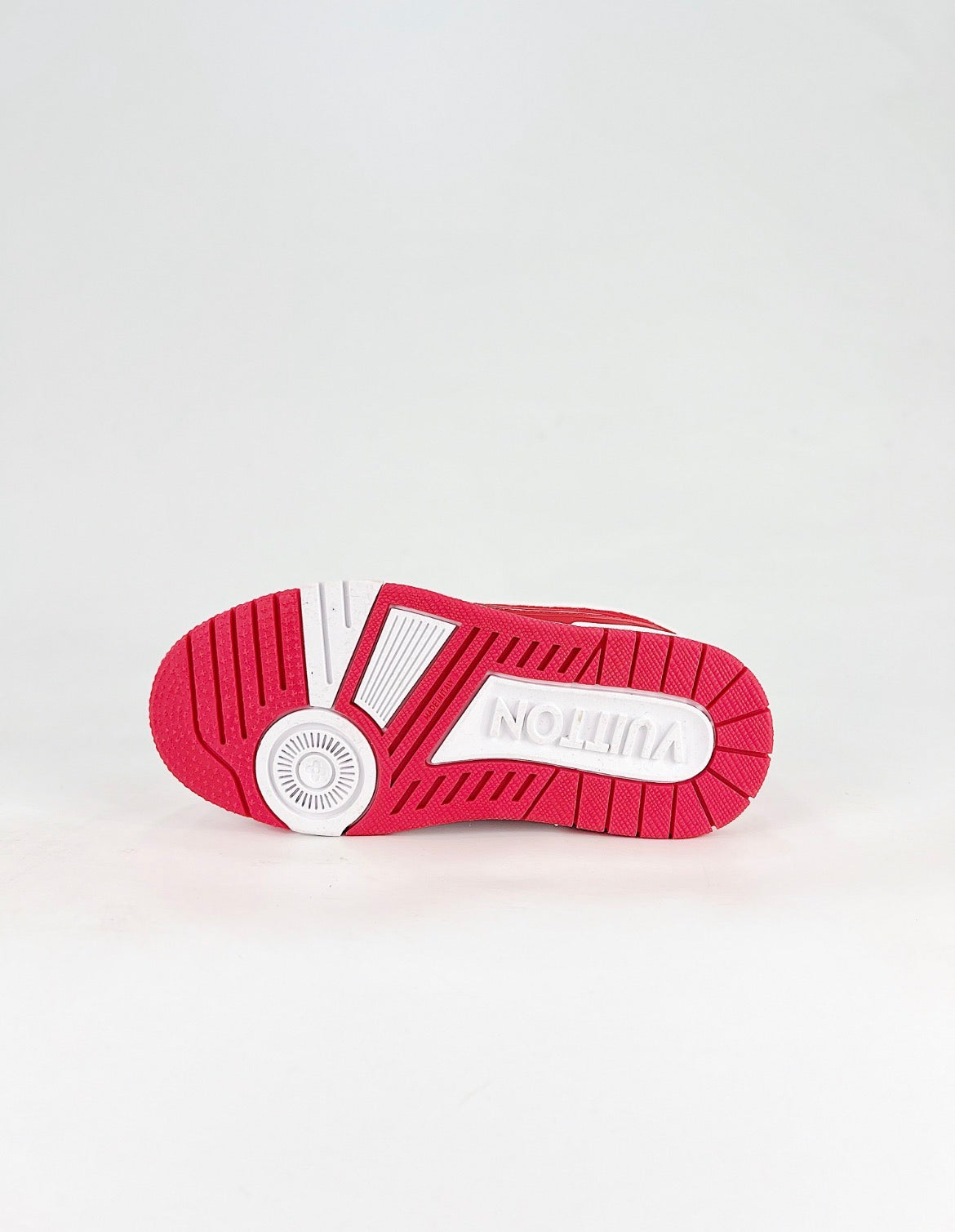 Louis Vuitton LV Trainer (White/Red Leather)
