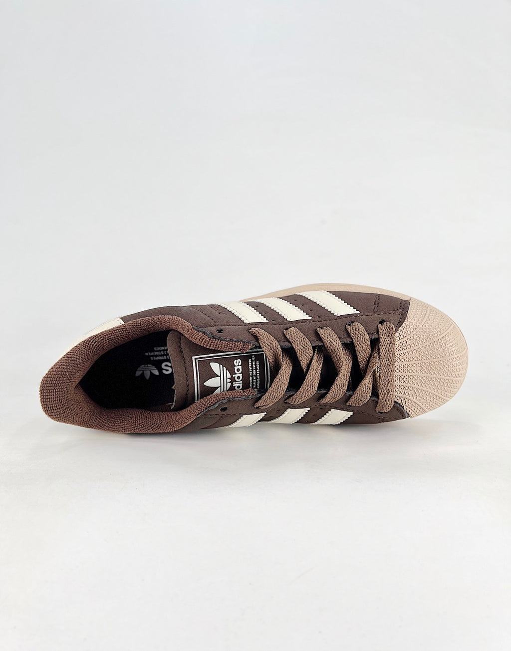Adidas Superstar II Sneakers (Aurora Coffee / Off White / Stone Khaki)