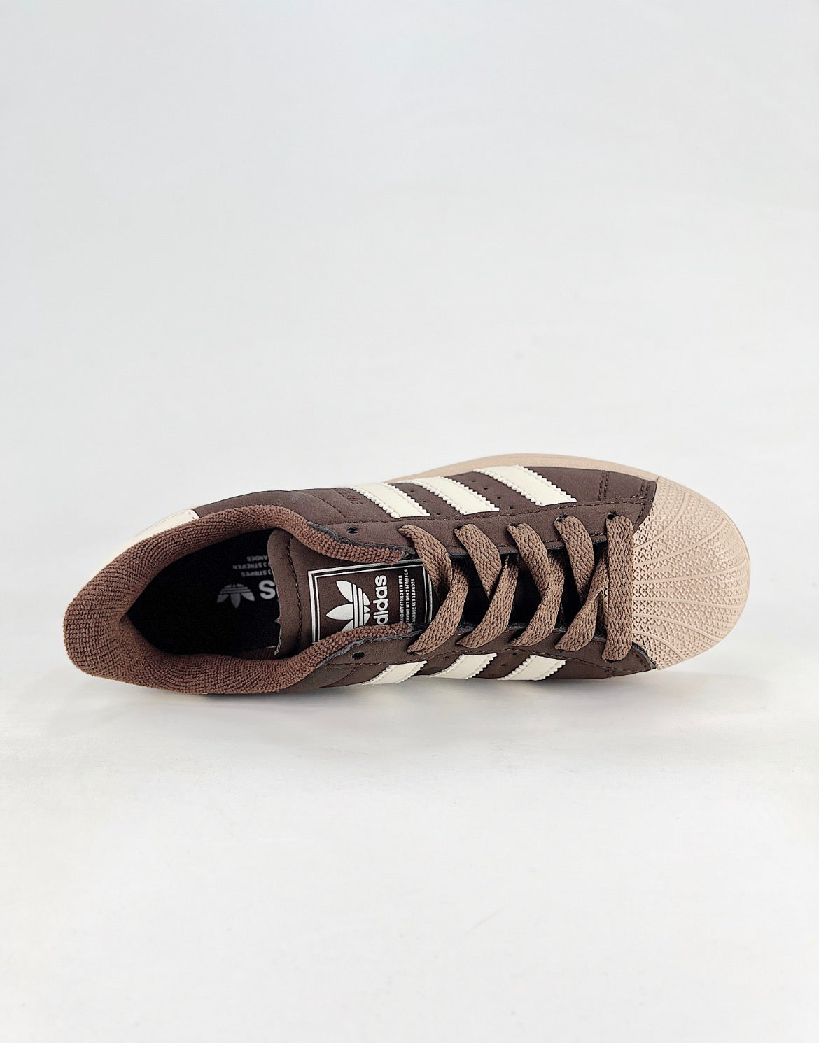 Adidas Superstar II Sneakers (Aurora Coffee / Off White / Stone Khaki)