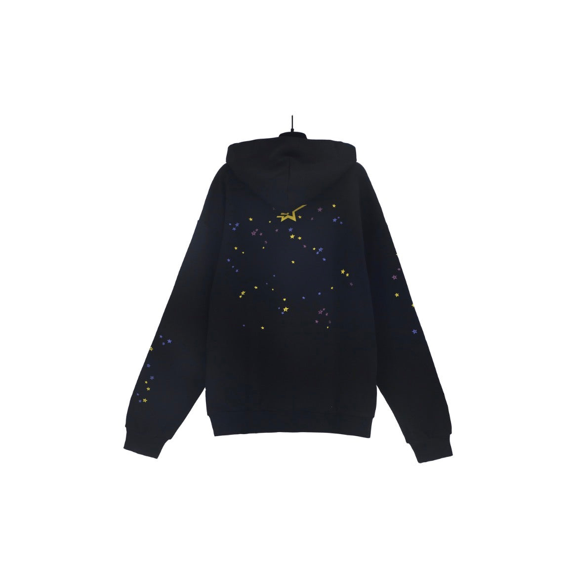 Sp5der Pink V2 Hoodie (Black)