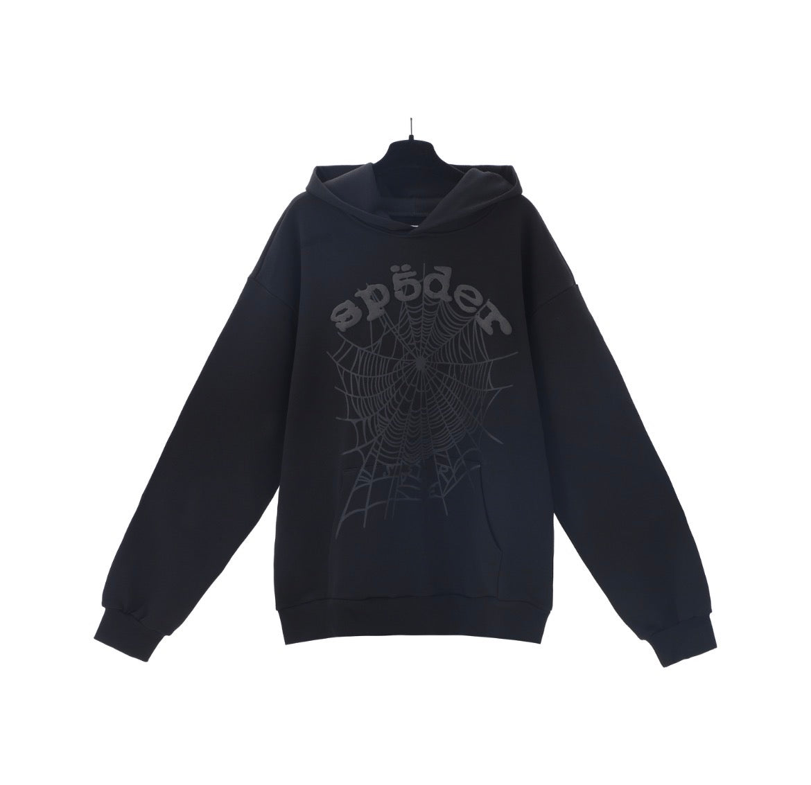 Sp5der Web Graphic Hoodie (Black)