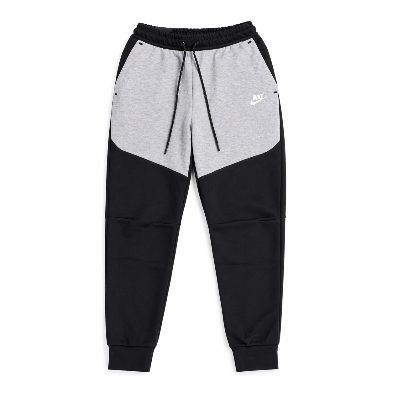 Nike Sportswear Tech Fleece Full-Zip Hoodie and Joggers Set (Grey/Black)