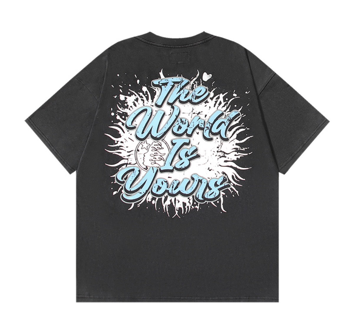 Hellstar "The World is Yours" tee (Dark Gray)