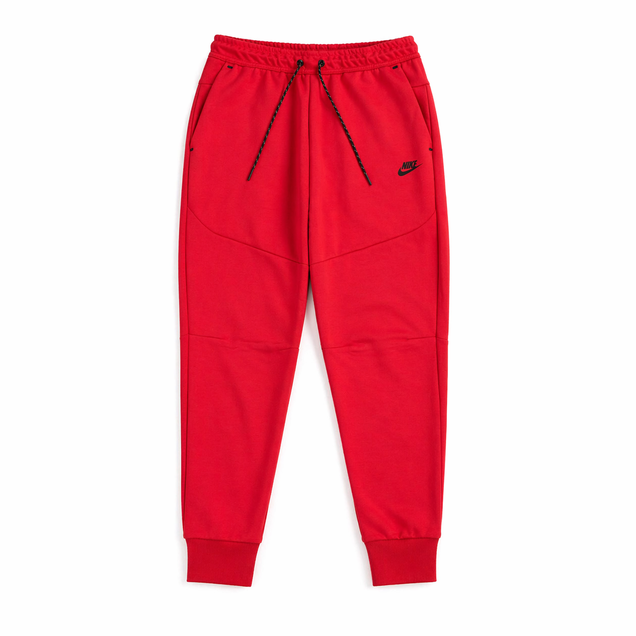 Nike Sportswear Tech Fleece Full-Zip Hoodie and Joggers Set (Red)