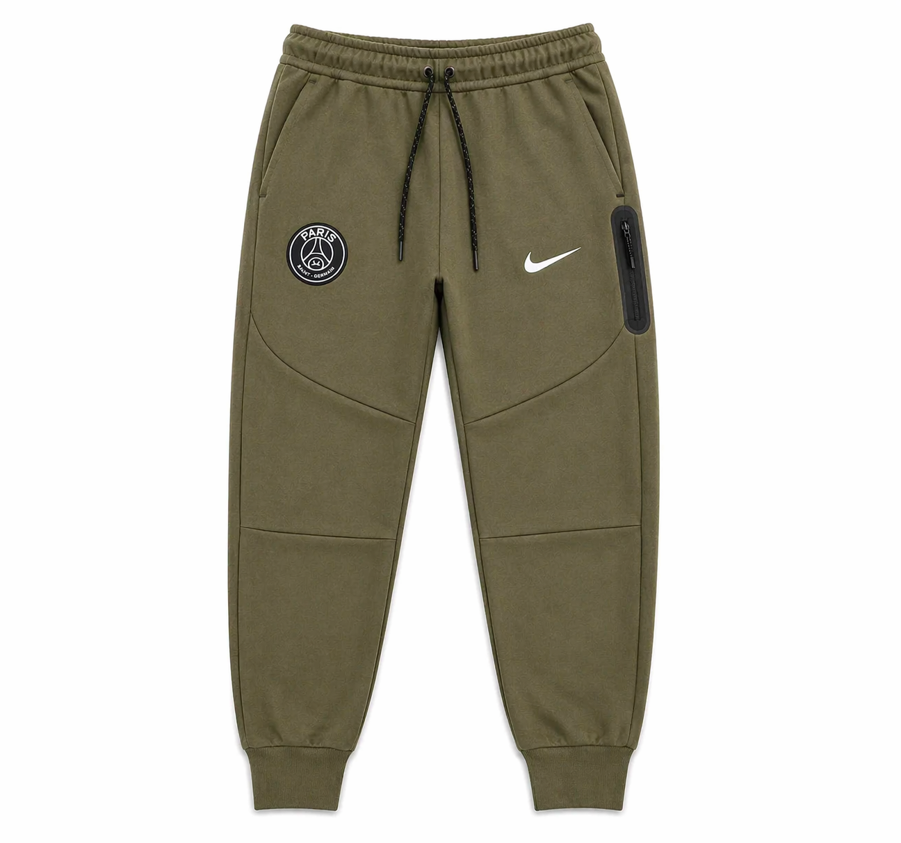 Nike PSG Tech Fleece Tracksuit (Olive Green)