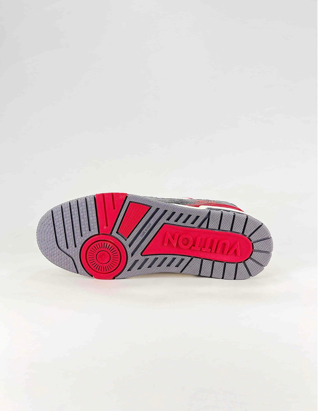 Louis Vuitton LV Trainer (White, Grey/Red “26” Edition)