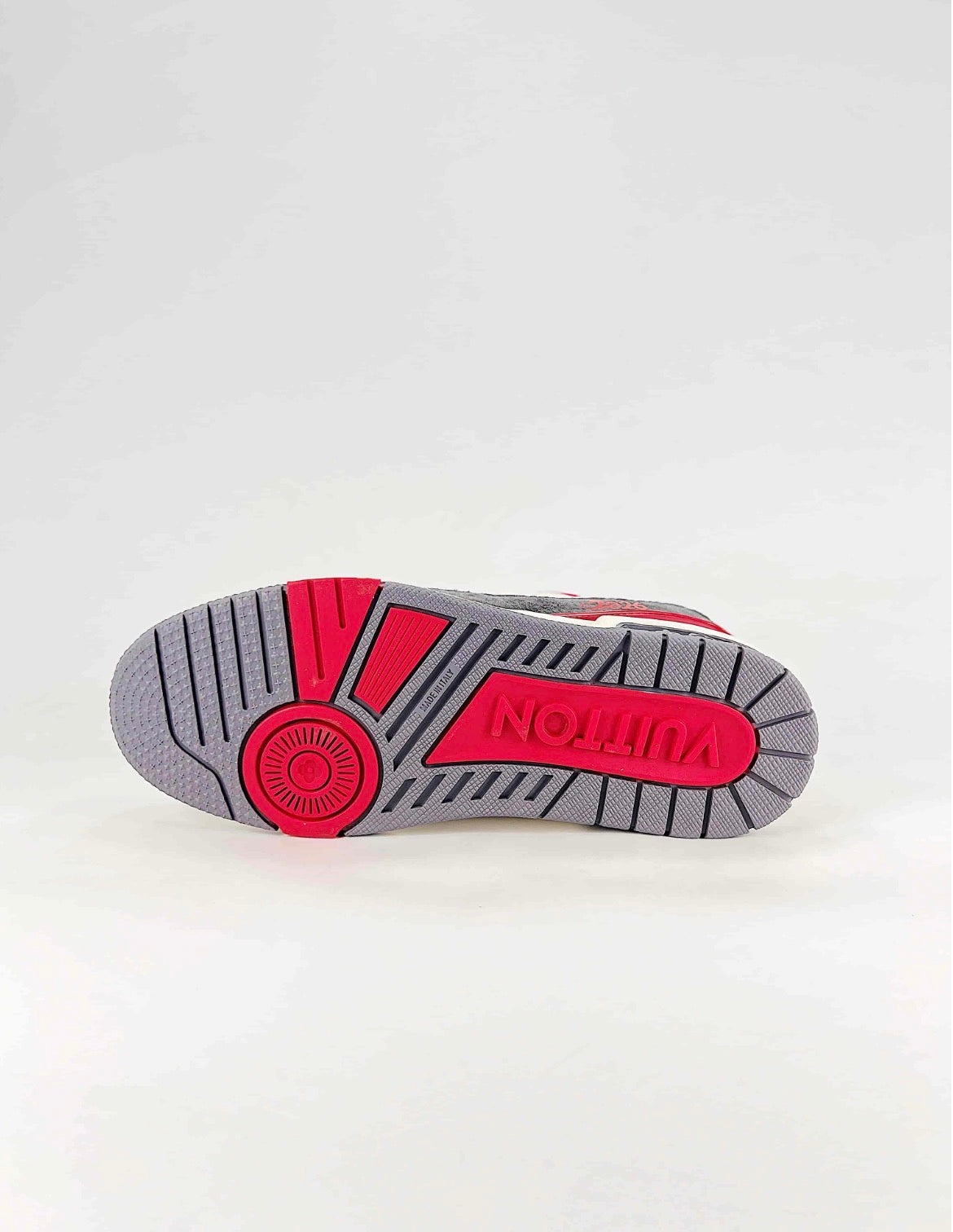Louis Vuitton LV Trainer (White, Grey/Red “26” Edition)