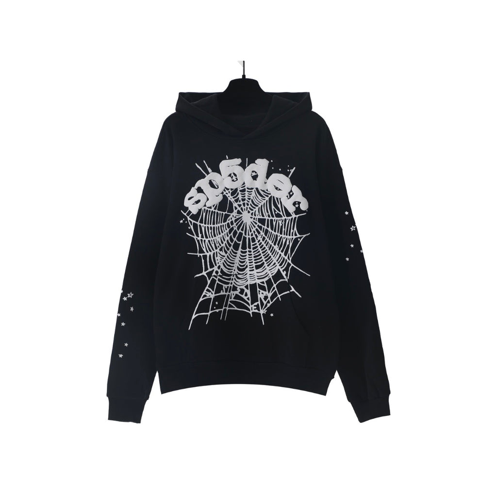Sp5der OG Web Hoodie (Black)