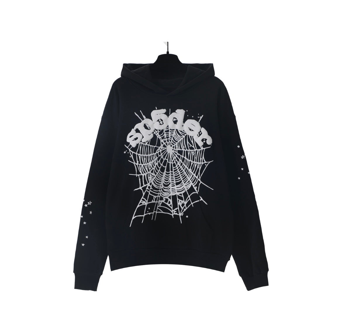 Sp5der OG Web Hoodie (Black)