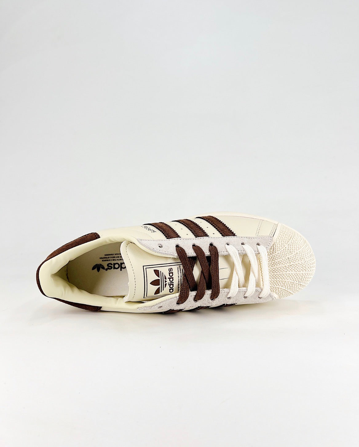 Adidas Superstar II off-white/brown "Latte"