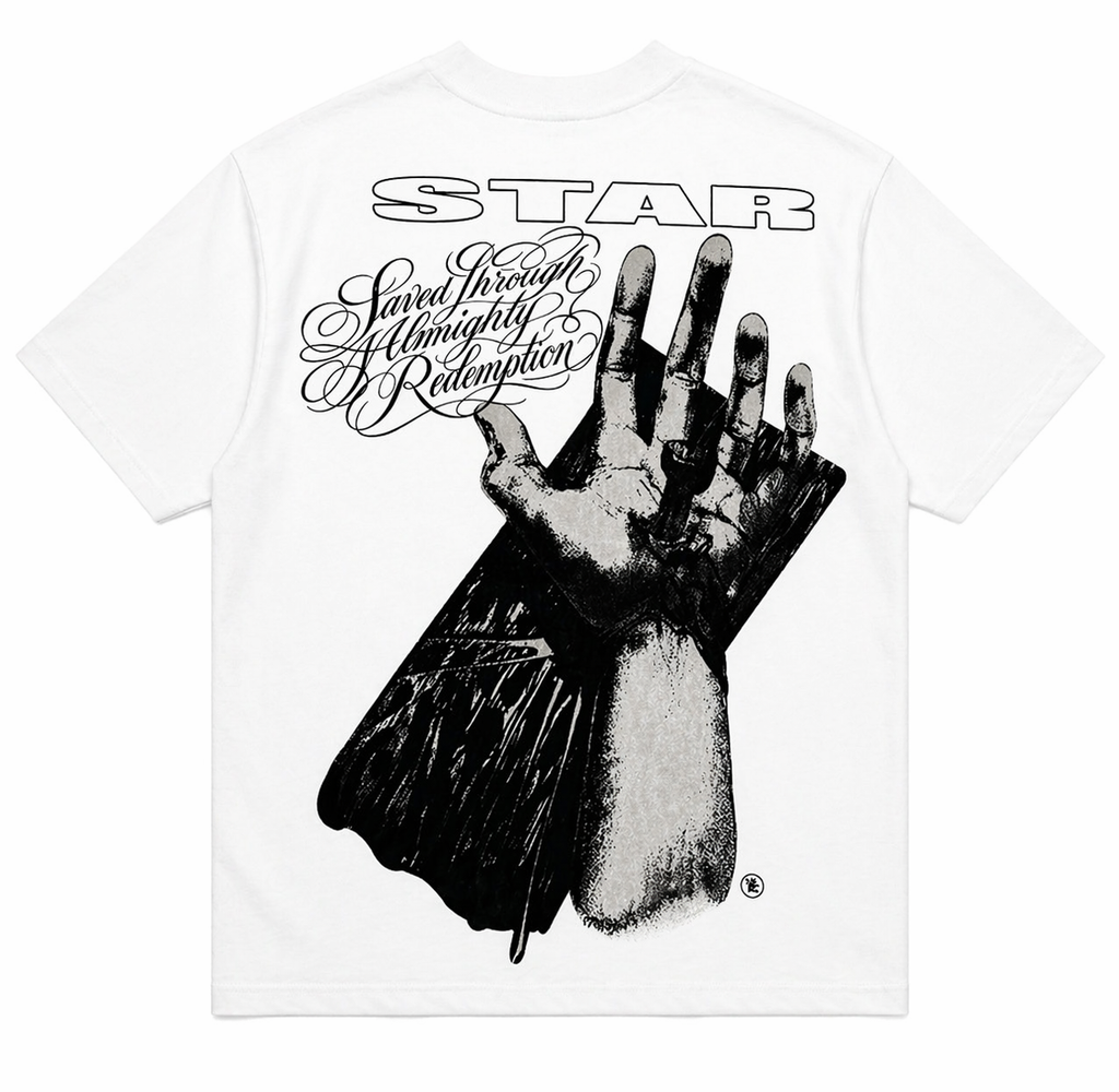 Hellstar Jesus Eyes T-Shirt (White)