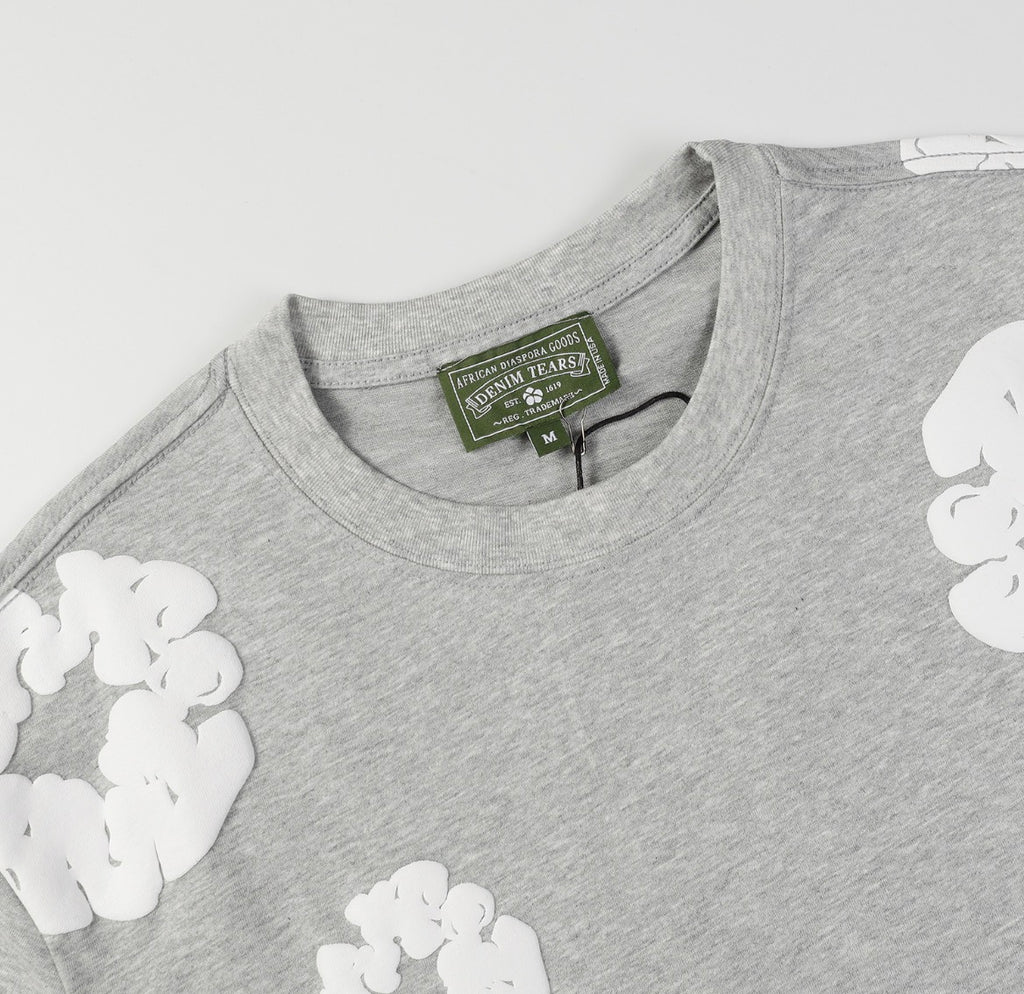 Denim Tears Cotton Wreath T-Shirt (Gray)