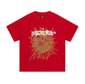 Sp5der OG Web Graphic T-Shirt (Red)