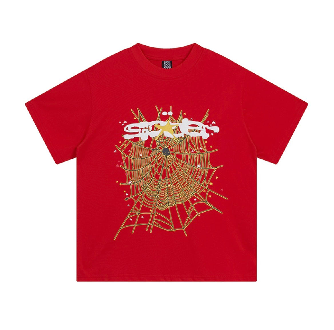 Sp5der OG Web Graphic T-Shirt (Red)