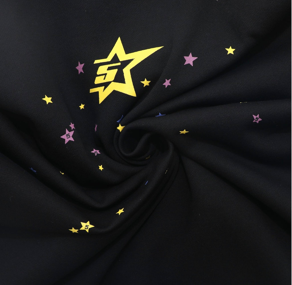Sp5der Pink V2 Hoodie (Black)