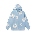 Denim Tears Cotton Wreath Hoodie (Light Blue)