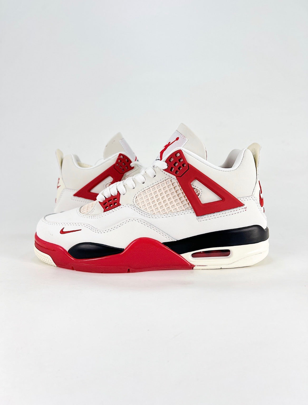 Nike Air Jordan 4 (White/Red Bike Air)