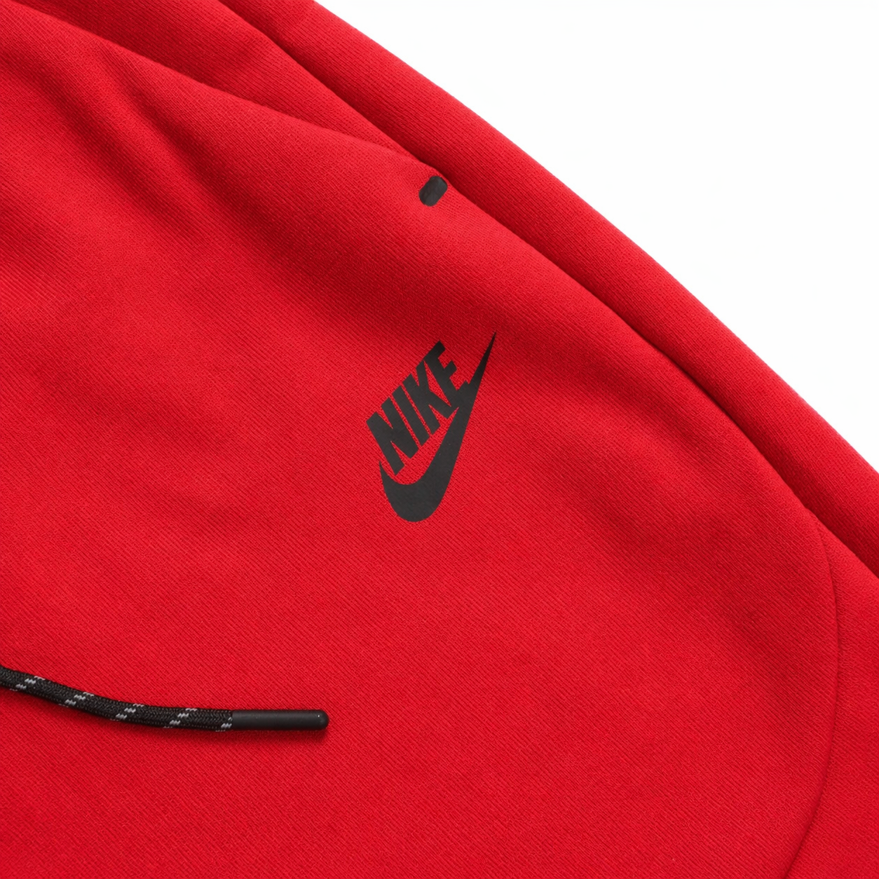 Nike Sportswear Tech Fleece Full-Zip Hoodie and Joggers Set (Red)