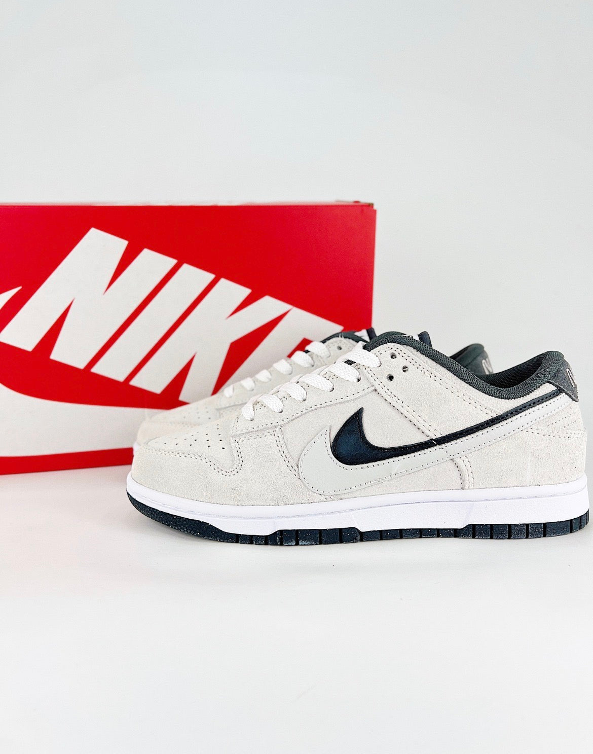 Nike Women’s Dunk Low SE (Double Swoosh - Photon Dust)