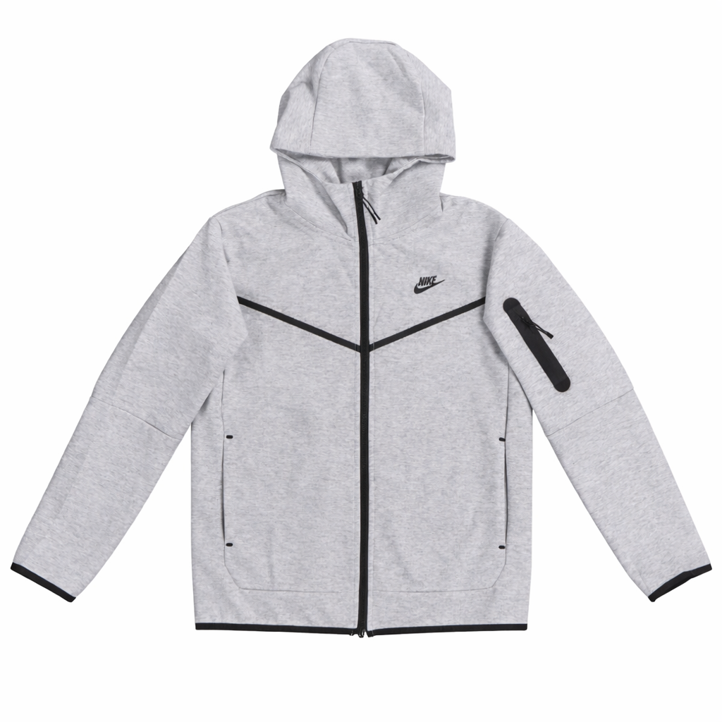 Nike Sportswear Tech Fleece Windrunner Full-Zip Hoodie (Gray)