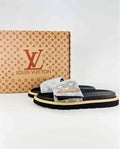 Louis Vuitton (Pool Pillow Comfort Slide/Grey Monogram)